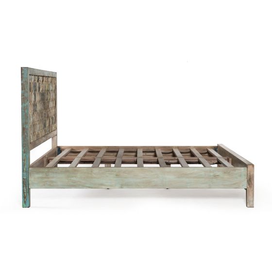 Ibiza Reclaimed Wood King Bed FIZ-PBK - Yanni Custom 