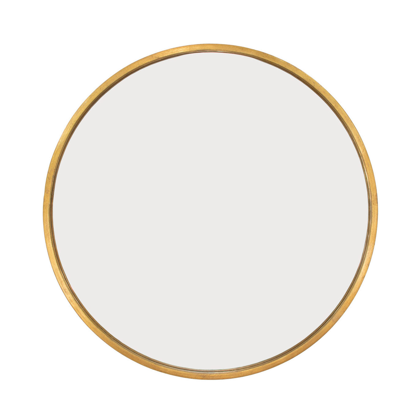 Gold Large Round Mirror