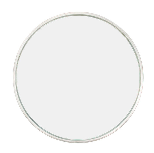 Silver Large Round Mirror
