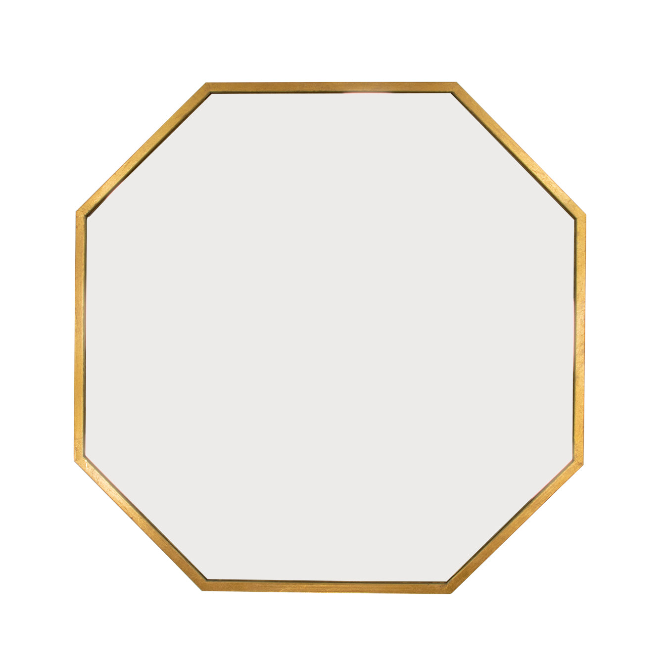 Gold Octagon Mirror