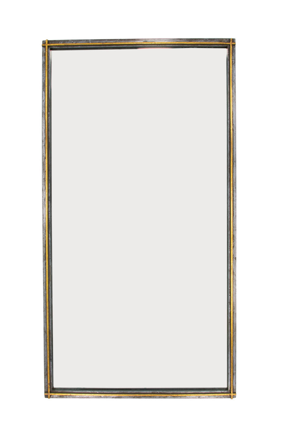 Gray and Gold Mirror