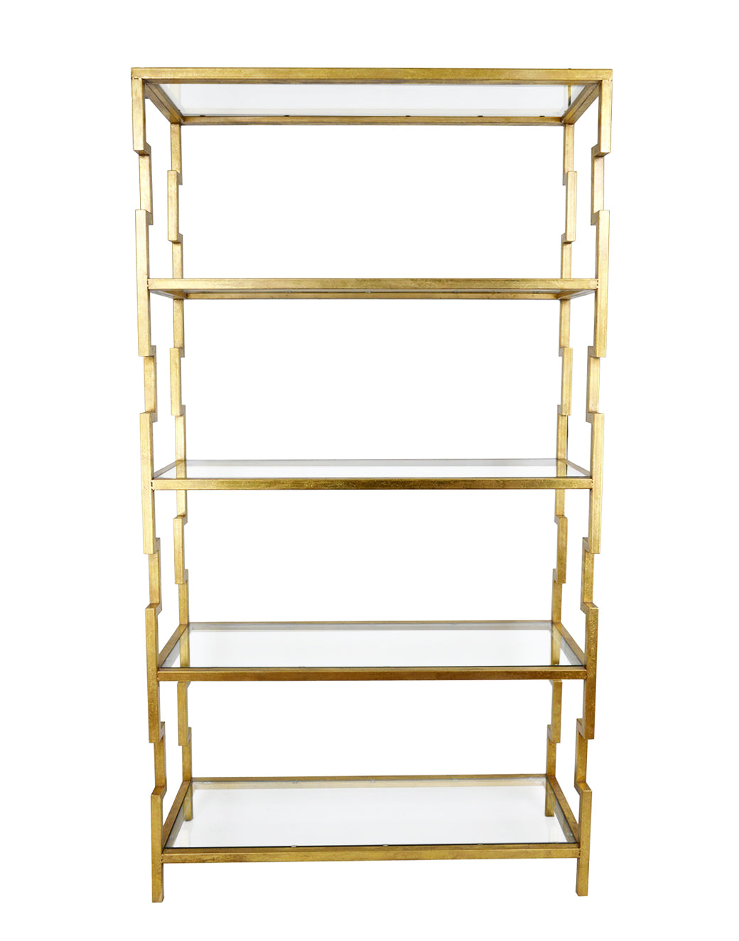 Gold Bookcase Shelf