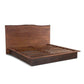 San Marino Queen Bed Raw Walnut FSM-PBQRWE - Yanni Custom 