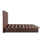 San Marino Queen Bed Raw Walnut FSM-PBQRWE - Yanni Custom 