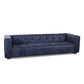Milano Blue Leather Sofa SKU G201-34004-493