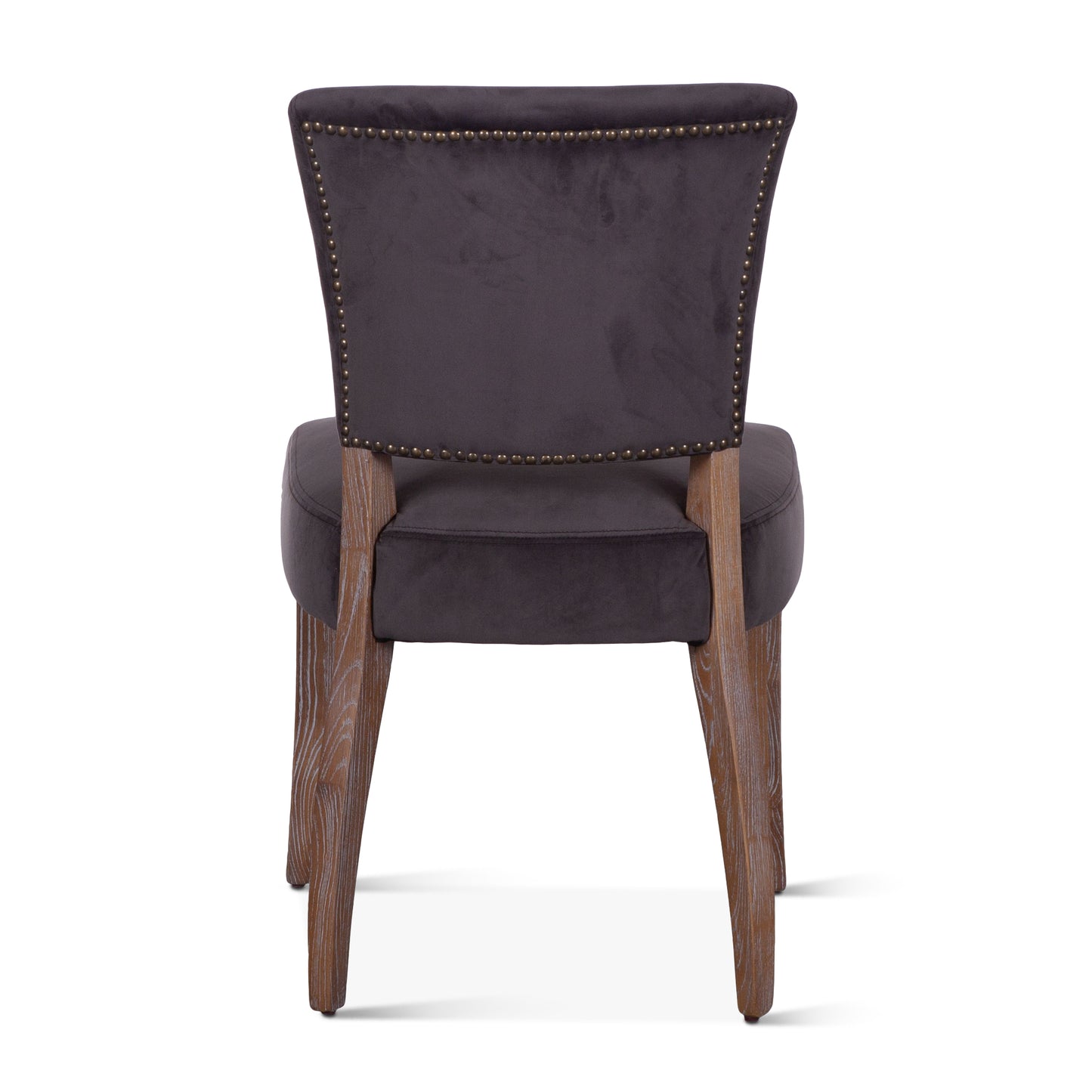 Mindy Side Chair Asphalt Velvet