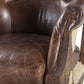 Shakespeare Deconstructed  Armchair with Cigar Leather