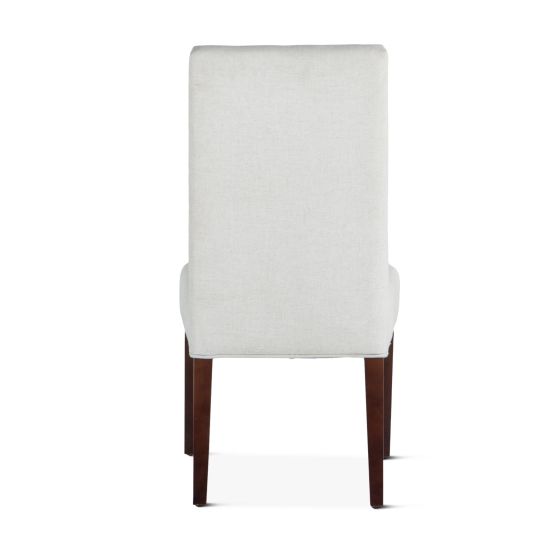 Jones Dining Chair Off-White w/Dark Legs G206-JONES-04-D - Yanni Custom 