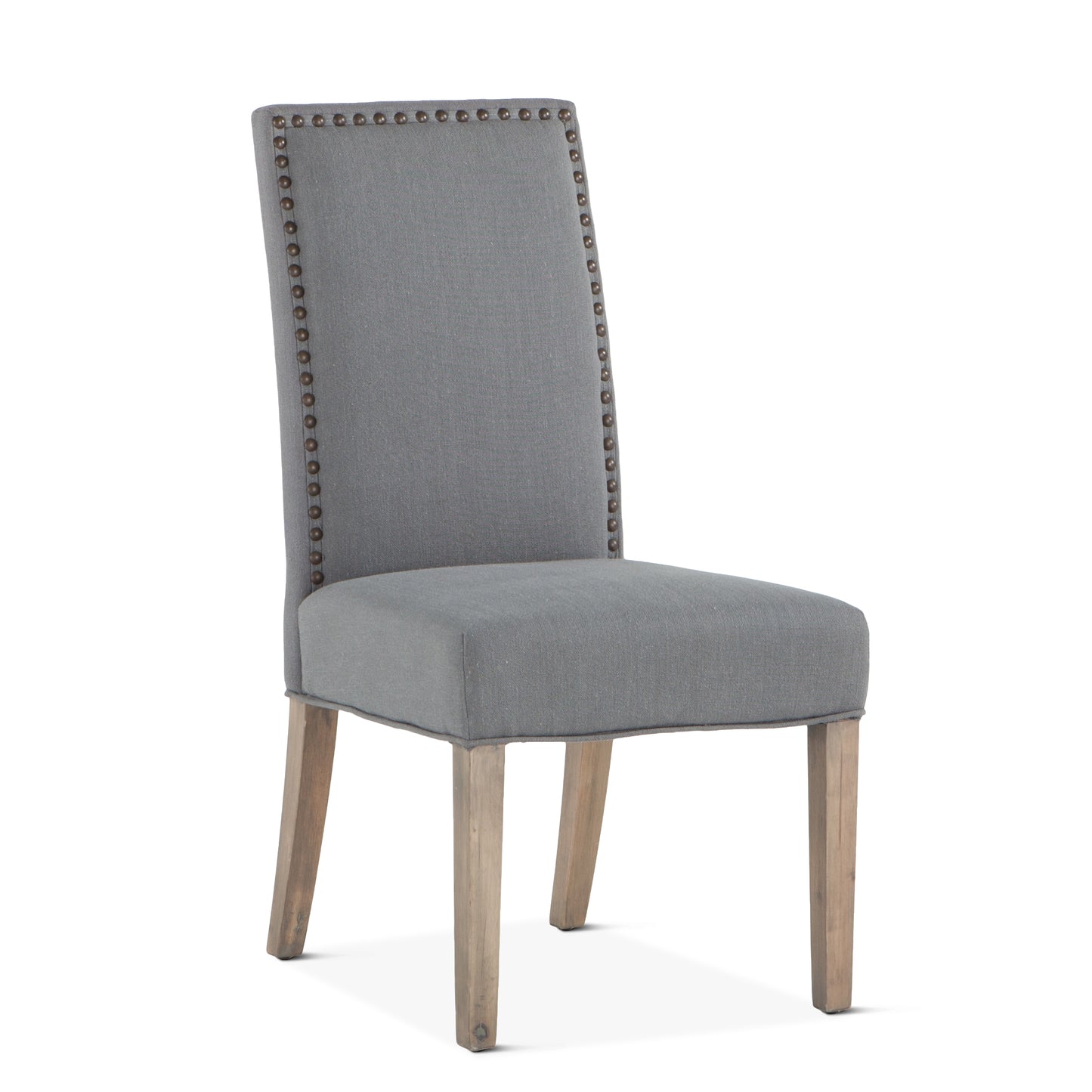 Jones Dining Chair Warm Gray with Napoleon Legs