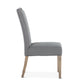 Jones Dining Chair Warm Gray with Napoleon Legs
