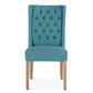 Lara Dining Chair Teal with Napoleon Legs