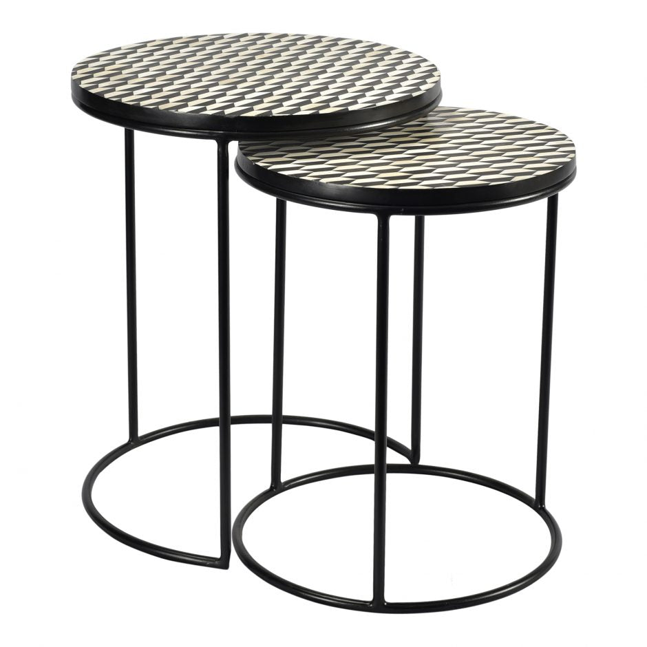 Optic Nesting Tables Set Of 2