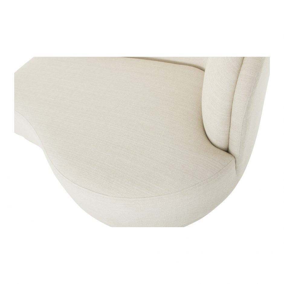 Yoon 2 Seat Chaise Right Cream