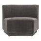 Yoon Slipper Chair Anthracite JM-1020-25