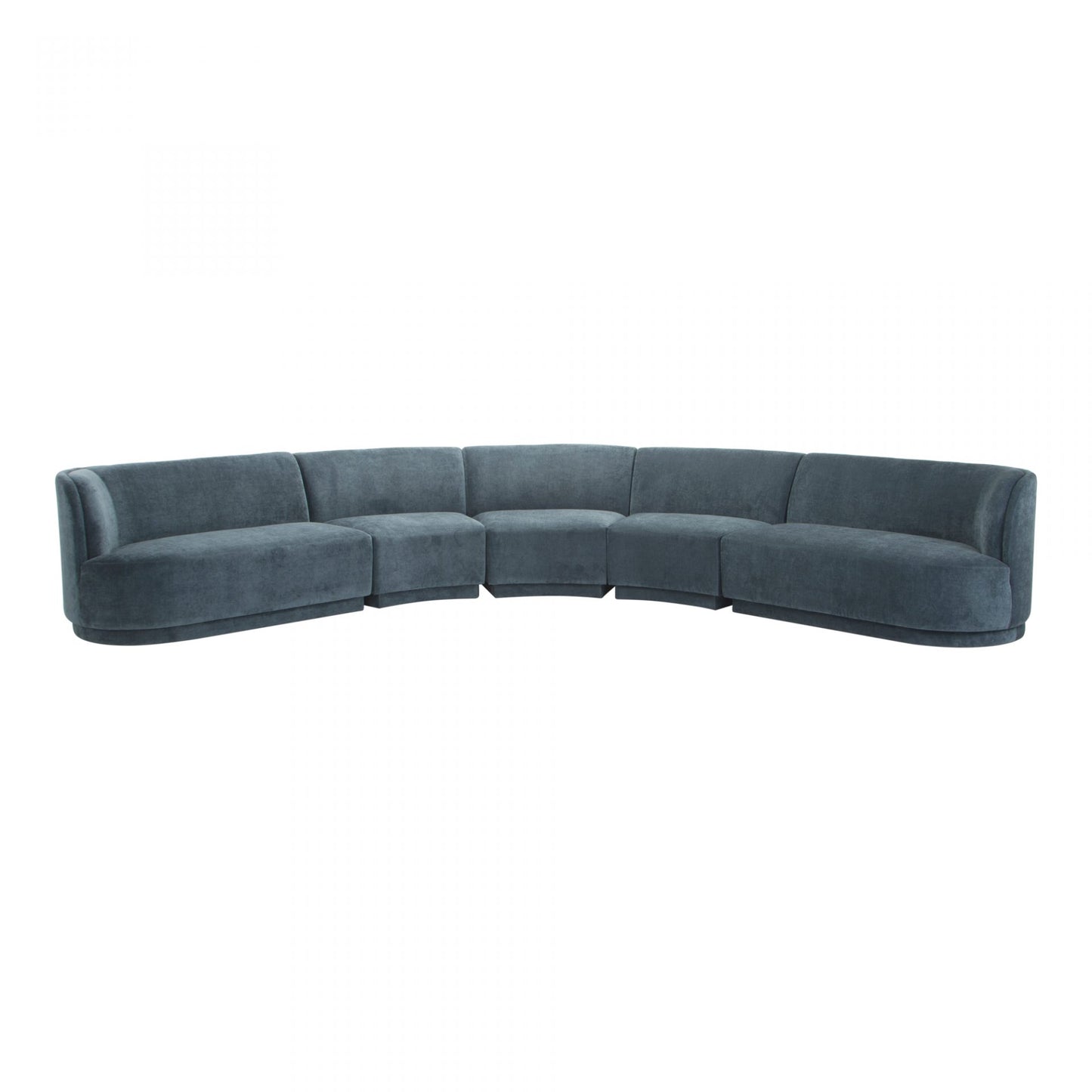 Yoon Radius Modular Sectional Dusty Blue