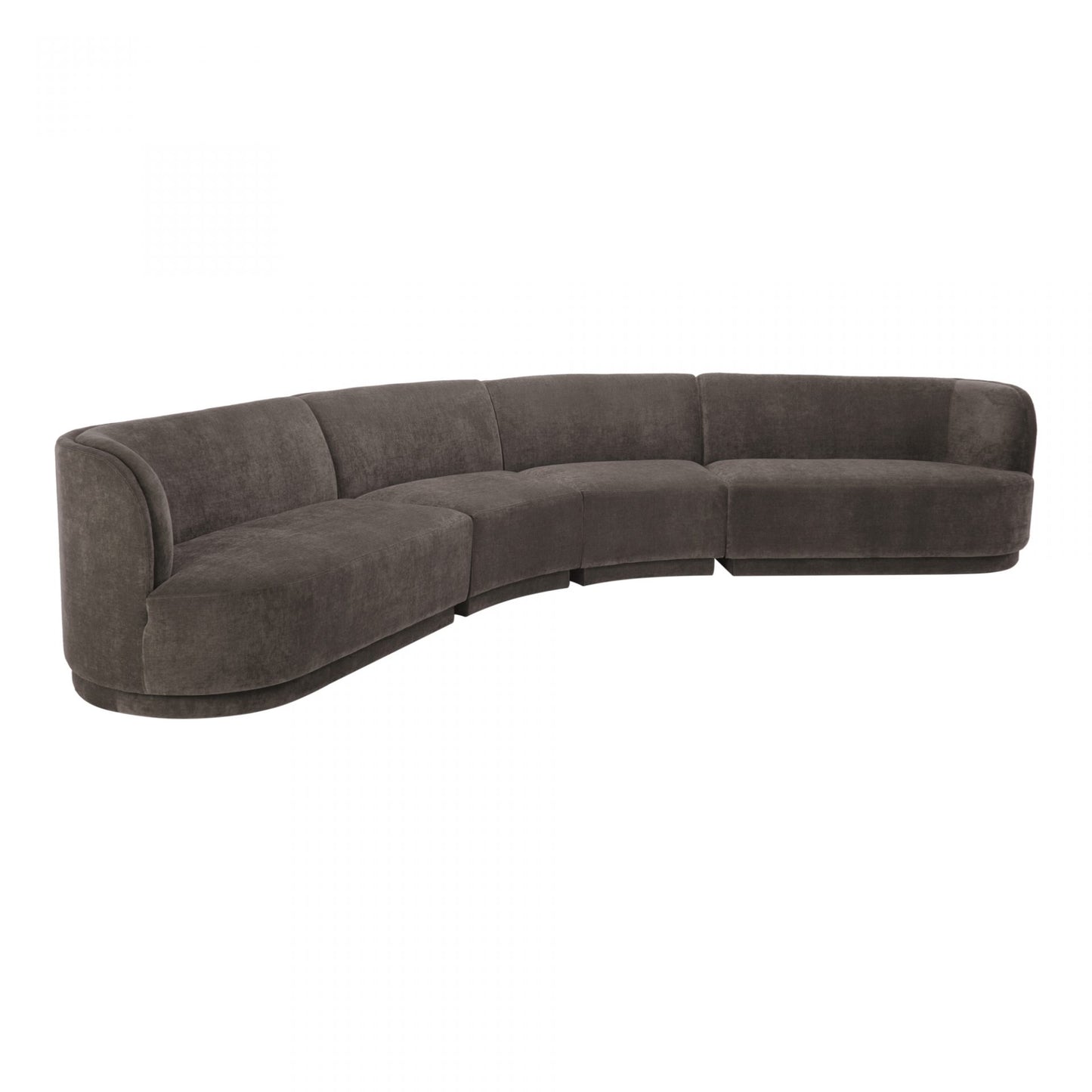 Yoon Eclipse Modular Sectional Chaise Left Anthracite JM-1024-25