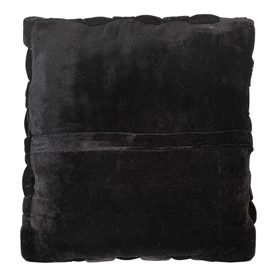PJ Velvet Pillow Black