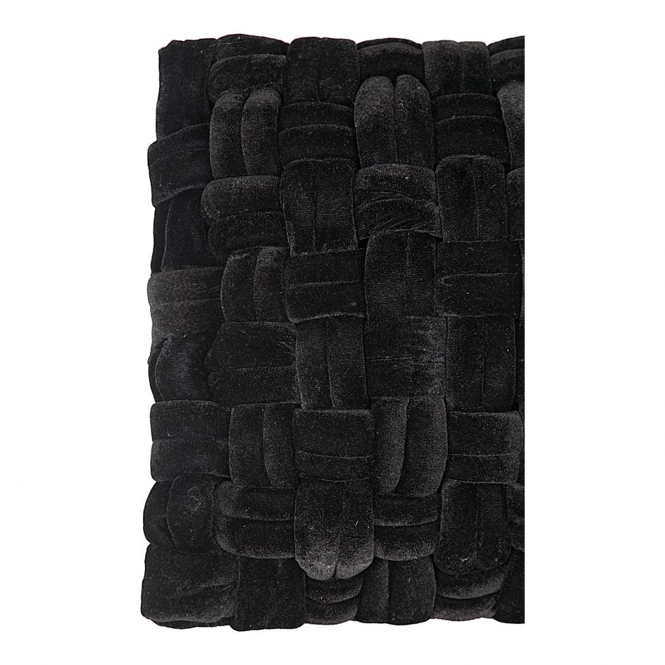 PJ Velvet Pillow Black