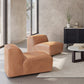 Luxe Slipper Chair Tan QN-1019-40