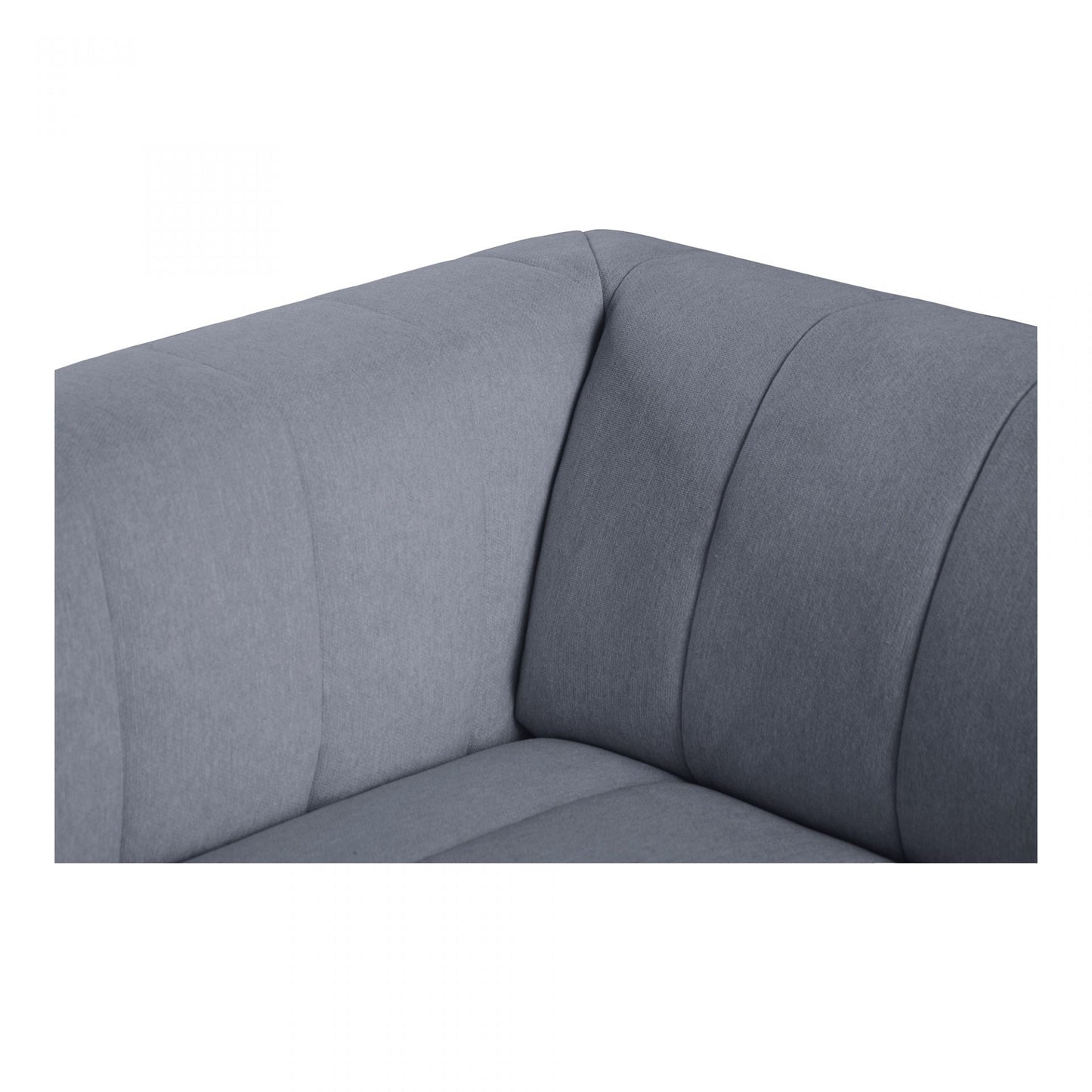 Lyric Grey Arm Chair, Left