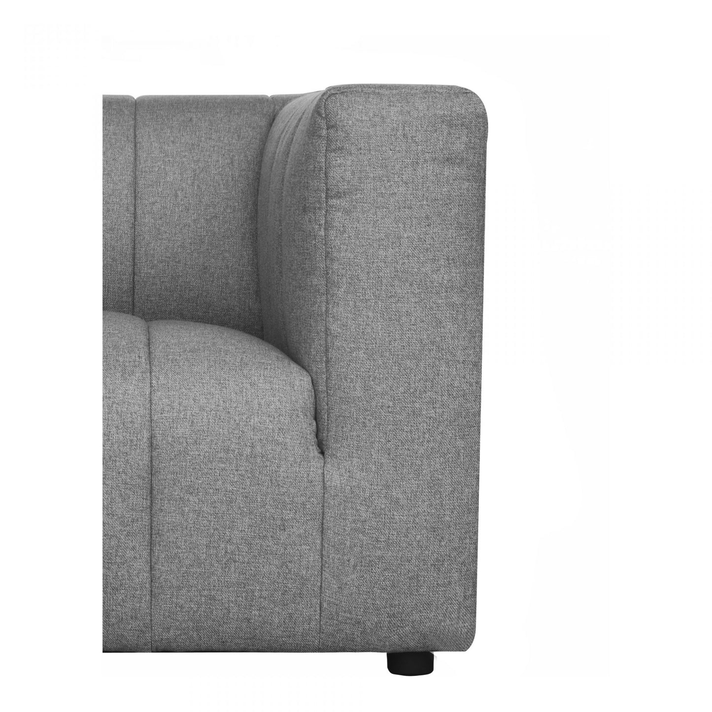 Lyric Grey Arm Chair, Right MT-1023-15