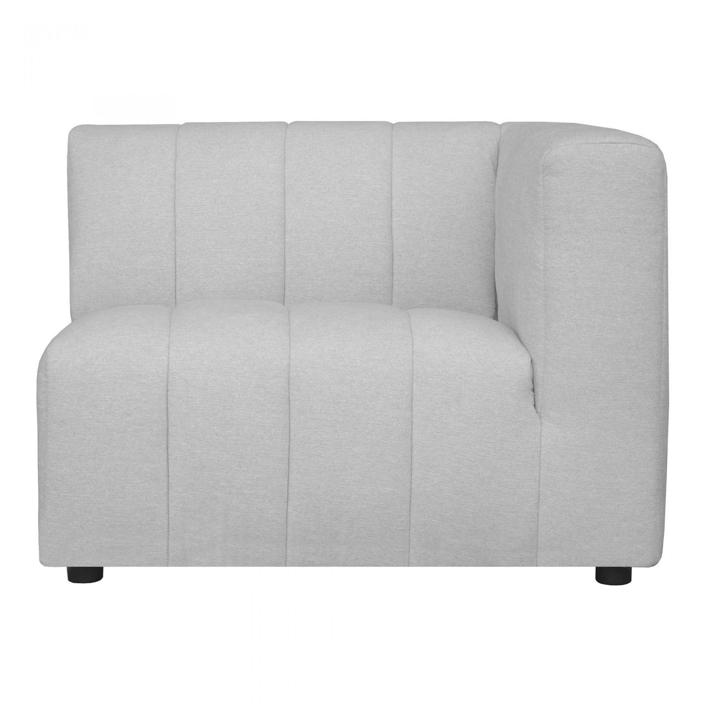 Lyric Beige Arm Corner Chair, Right MT-1023-34