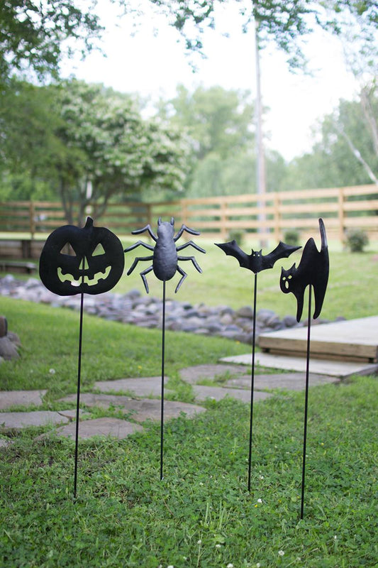 Halloween Yard Stakes Set Of Four