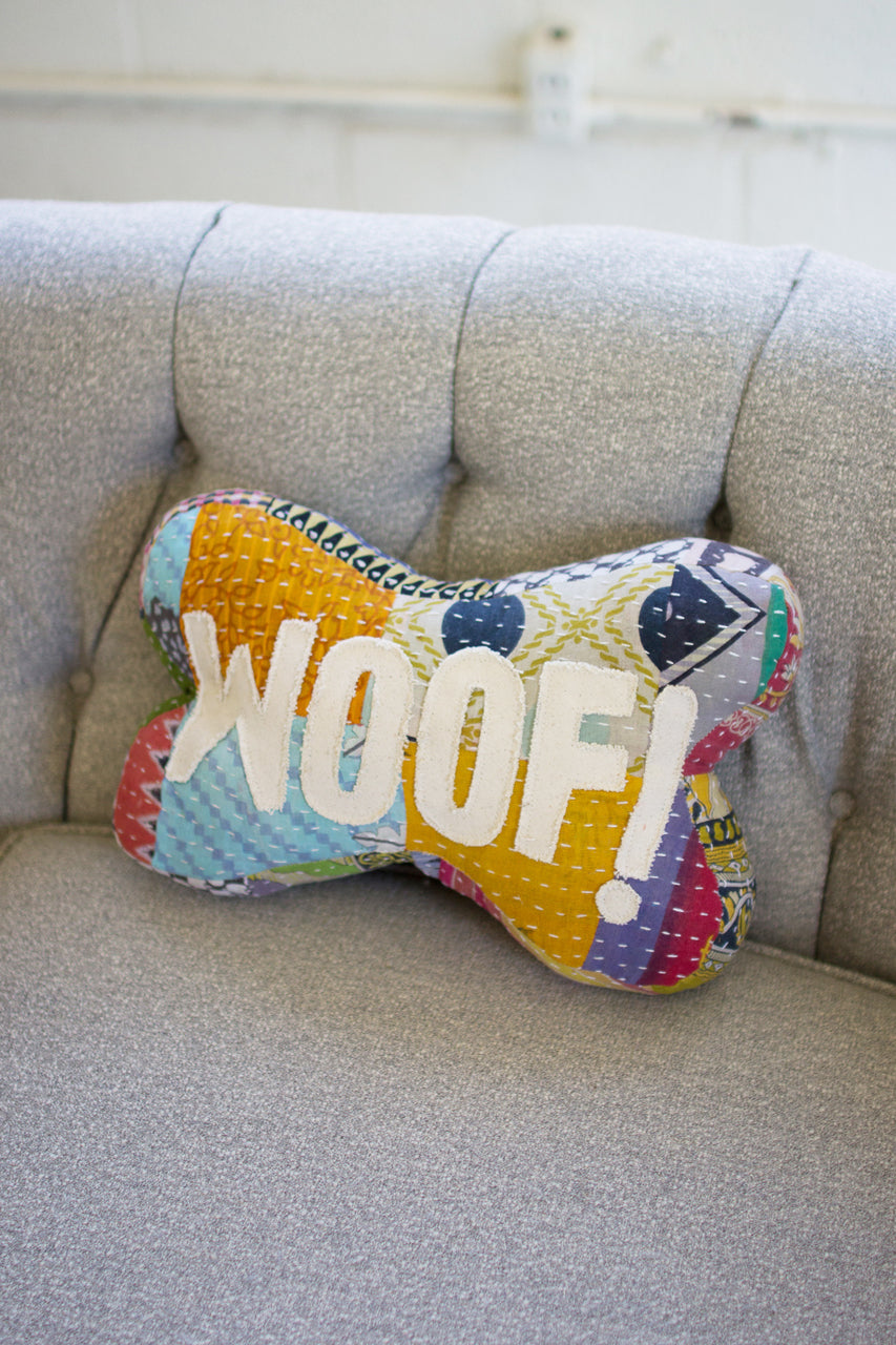 Kantha Bone Pillow