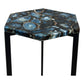 Hexagon Agate Accent Table