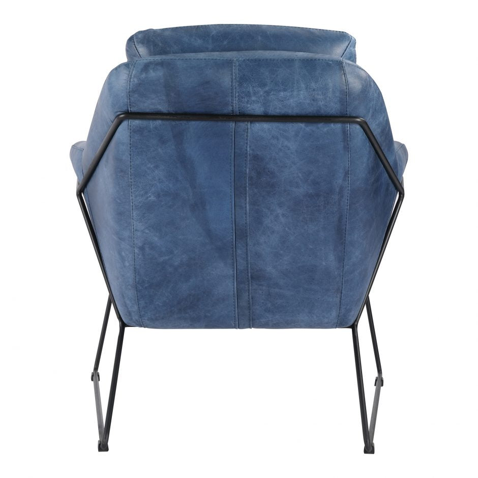 Greer Club Chair Blue