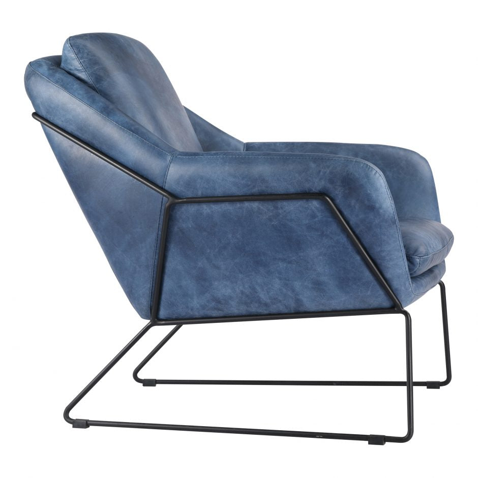 Greer Club Chair Blue