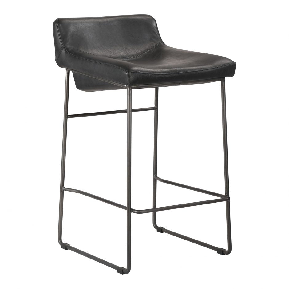 Starlet Counter Stool Black Set of 2