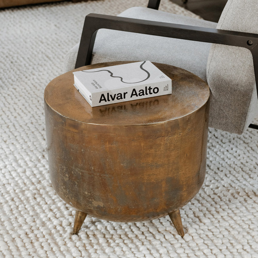 Kettel Accent Table Brass
