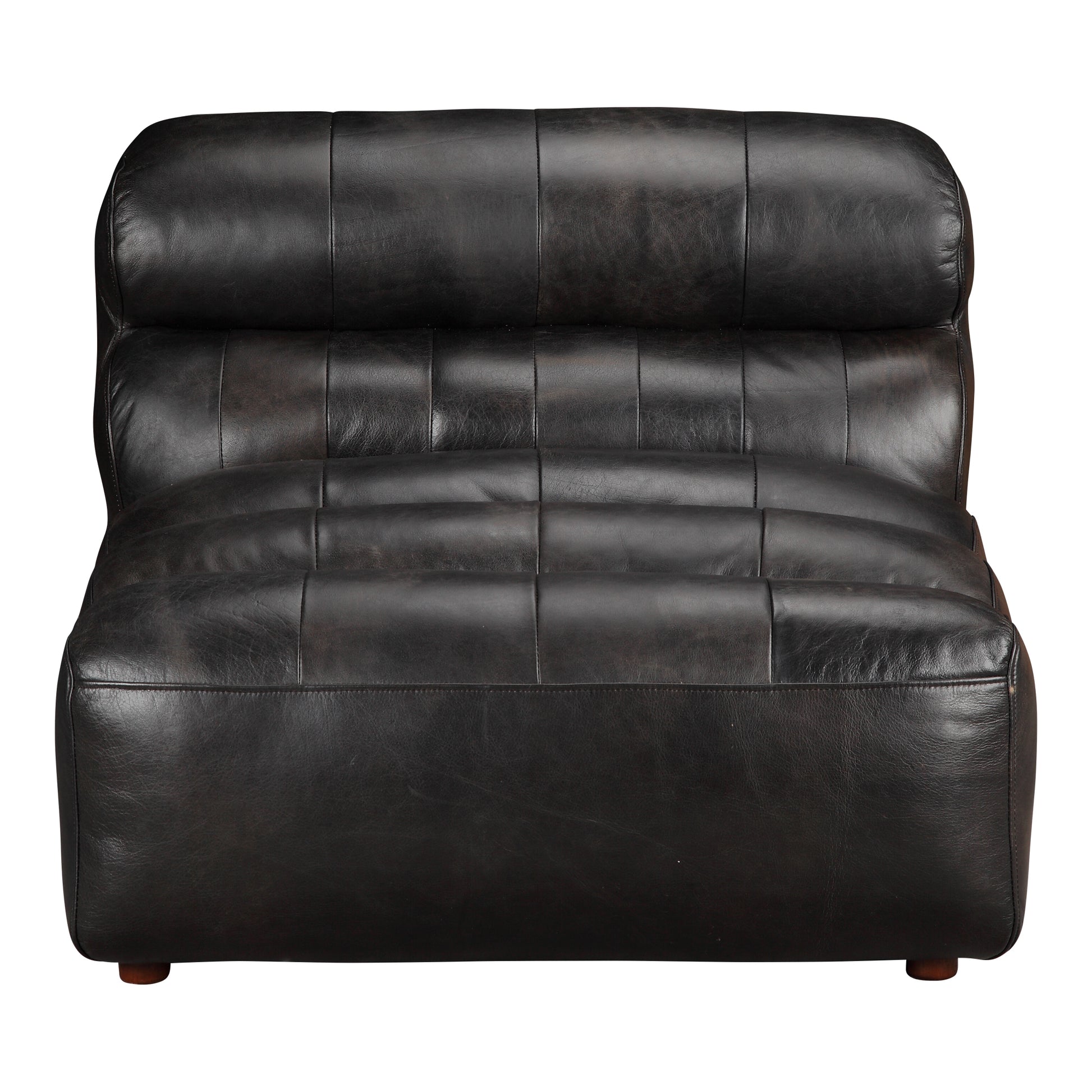 Ramsay Leather Slipper Chair QN-1009-01