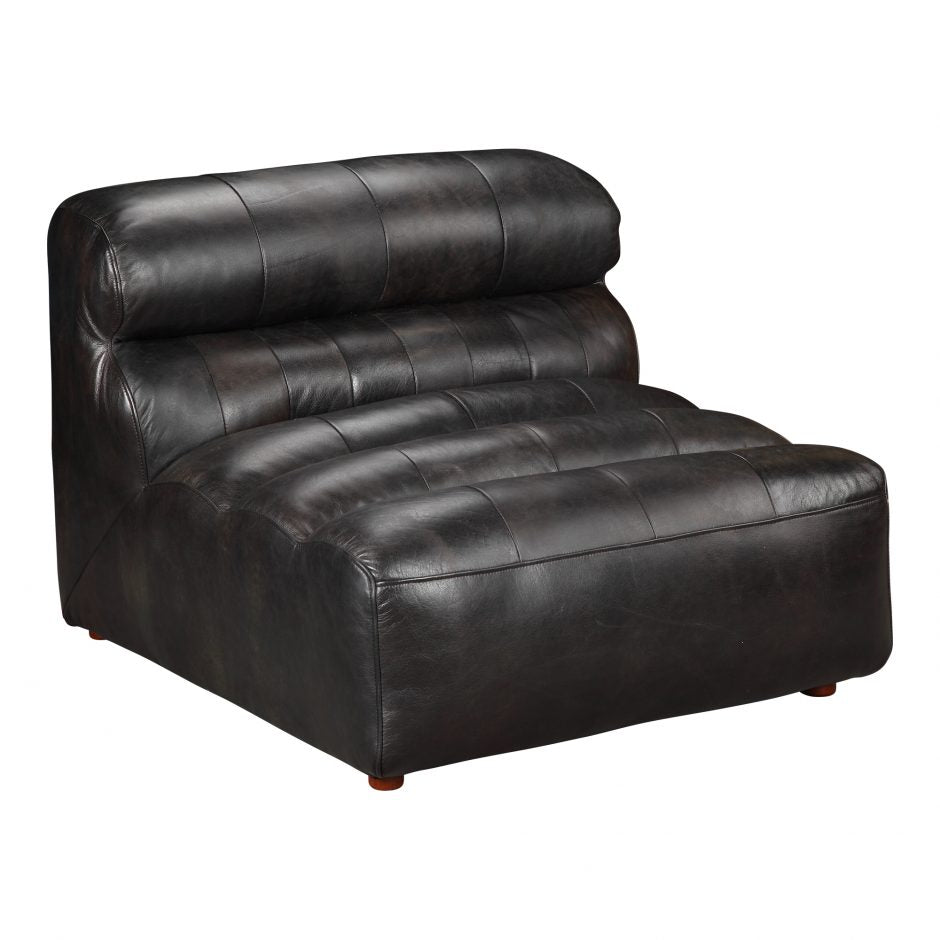 Ramsay Leather Slipper Chair QN-1009-01