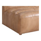 Ramsay Leather Slipper Chair Tan QN-1009-40