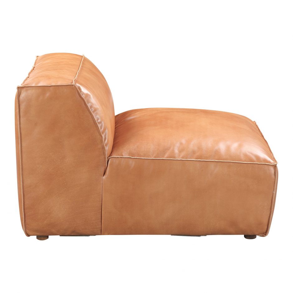 Luxe Slipper Chair Tan QN-1019-40