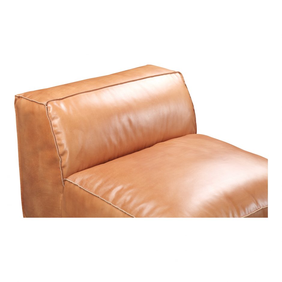 Luxe Slipper Chair Tan QN-1019-40