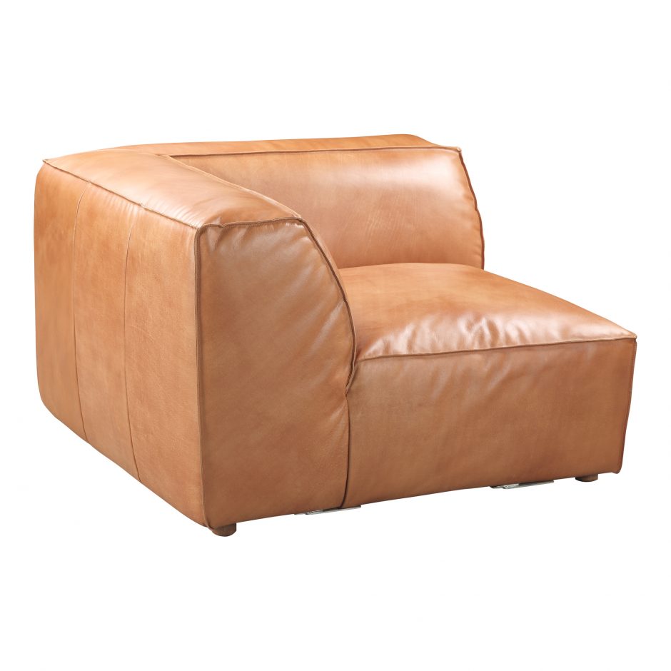 Luxe Corner Chair Tan QN-1021-40