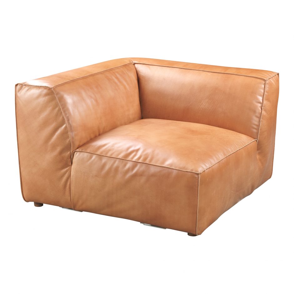 Luxe Corner Chair Tan QN-1021-40