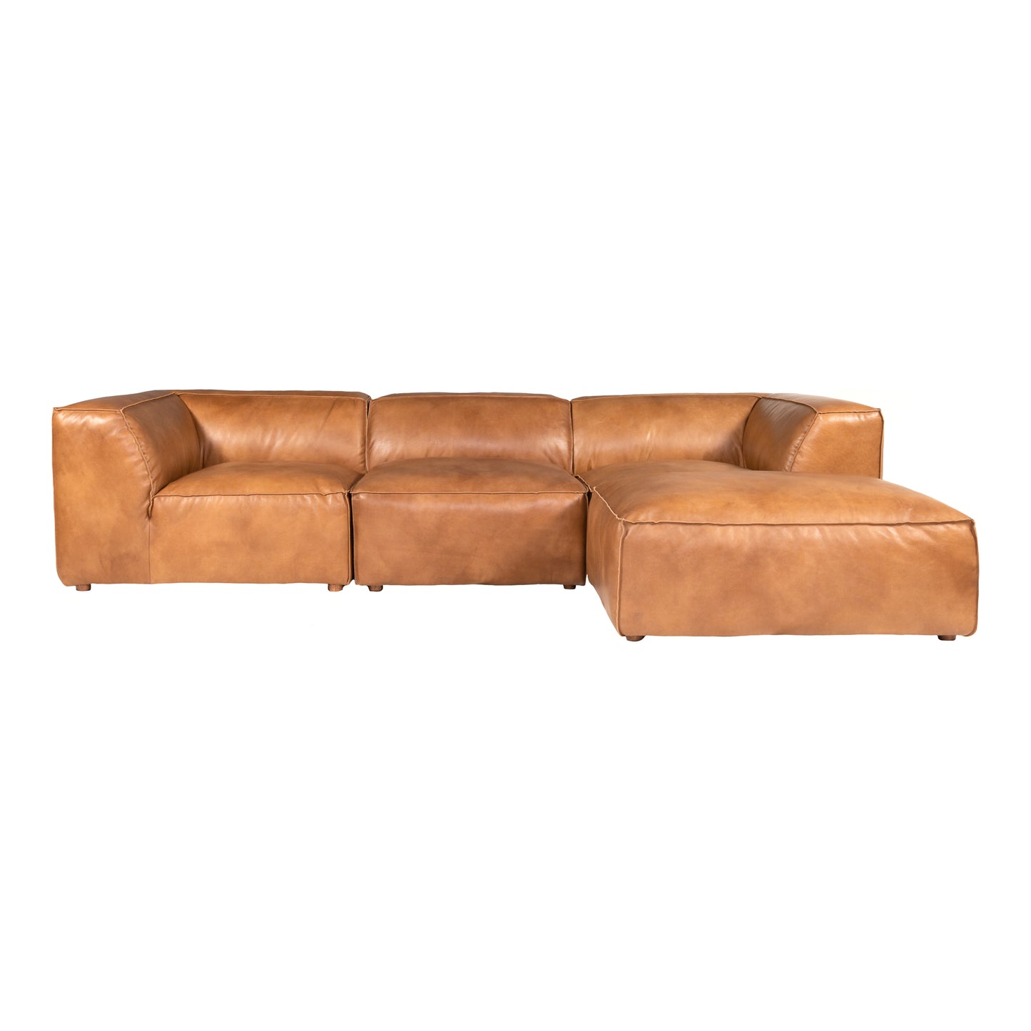 Luxe Lounge Modular Sectional Tan 