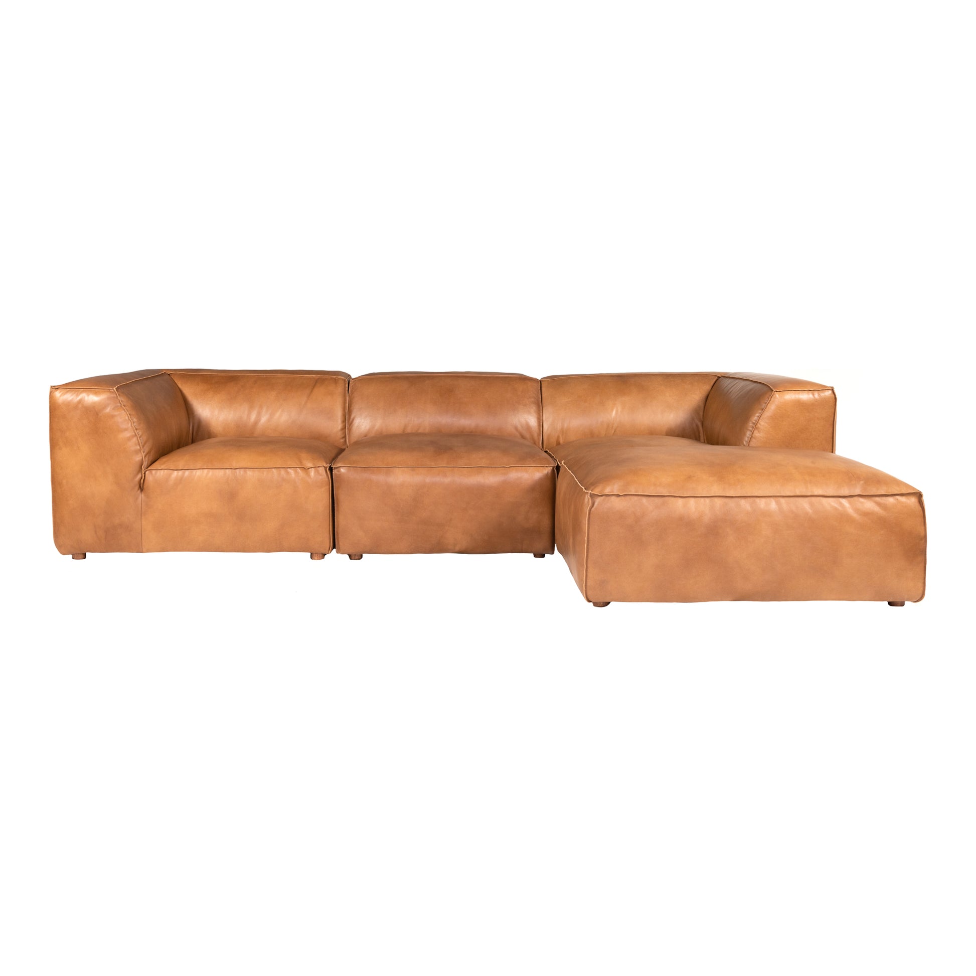 Luxe Lounge Modular Sectional Tan 