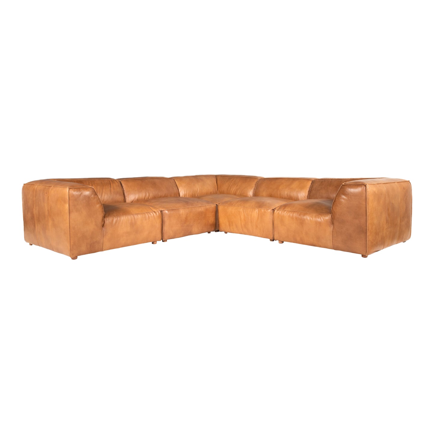 Luxe Classic L Modular Sectional Tan 