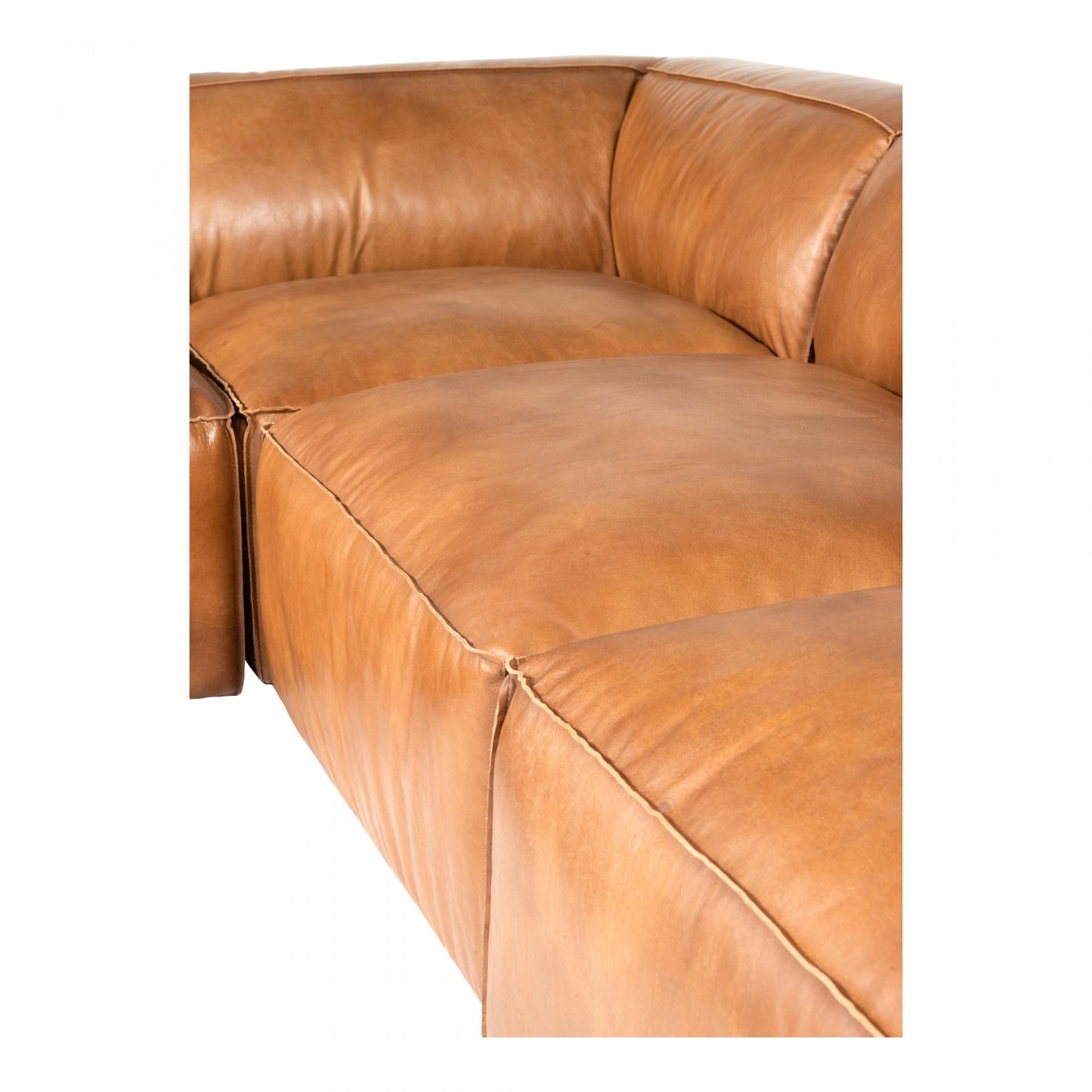 Luxe Classic L Modular Sectional Tan 