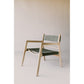 Kolding chair seagrass green leather QN-1028-27