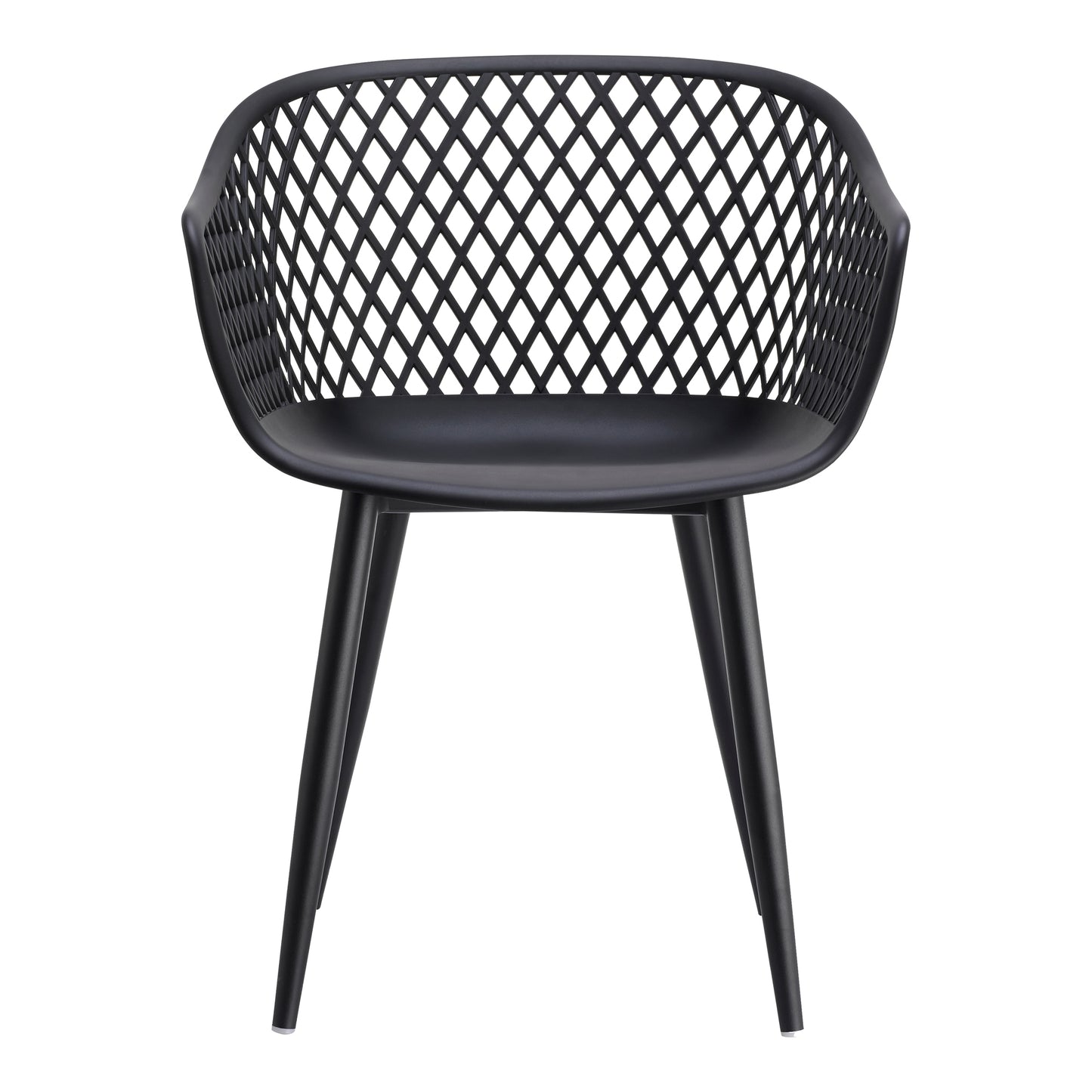 Piazza Outdoor Chair Black Set of 2