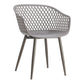 Piazza Outdoor Chair Grey-M2 QX-1001-15 Sold as two