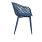 Piazza Outdoor Chair Blue-M2 QX-1001-26 Sold as 2