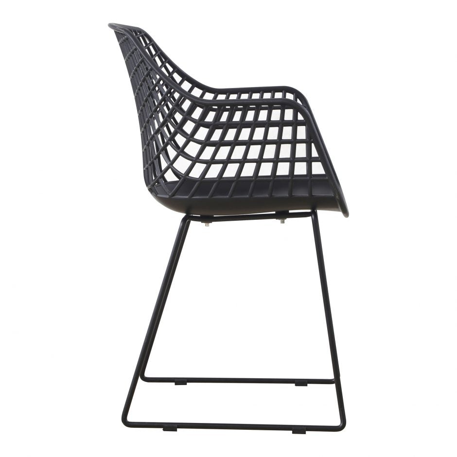 Honolulu Chair Black-M2 QX-1007-02 Set of 2