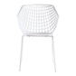 Honolulu Chair White-M2 QX-1007-18 Set of 2